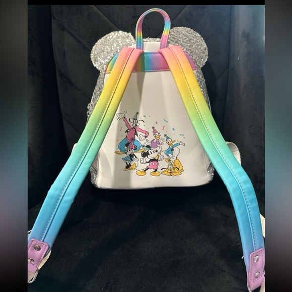 Loungefly Disney Mickey and Friends Birthday Celebration Mini Backpack - Picture 2 of 6